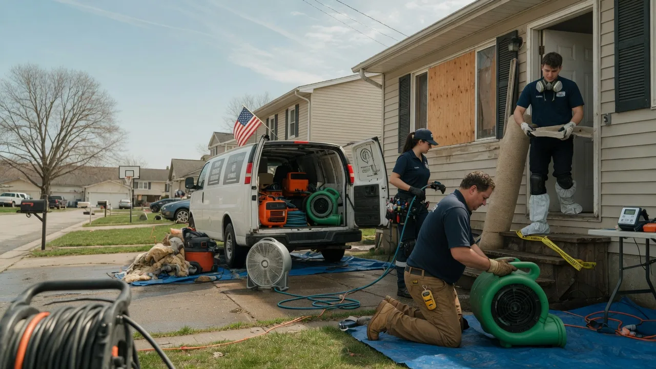 Water Damage Restoration in Nebraska near me
